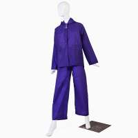 New Design Hot Sale Adult Eva Fashion Waterproof Bicycle Raincoat Suit Violet Rainsuit With Pocket