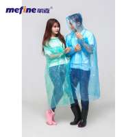 Economical Custom Pvc Nylon Fabric Unisex Raincoat