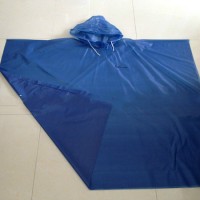 Adult 100% PEVA Rain Poncho with Customer's Logo