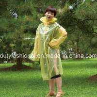 PE Emergency Poncho Cartoon raincoat adult pocket raincoat custom printed rain ponchos