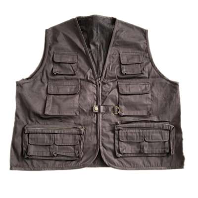 Multi-pocket Workwear Men's Outdoor Photographing Vest Work vest cheap Fishing Vest